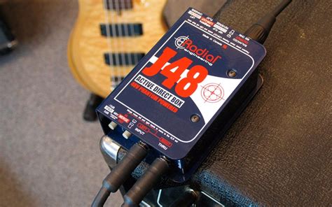 how to use a di box for electric guitar|active di box for guitar.